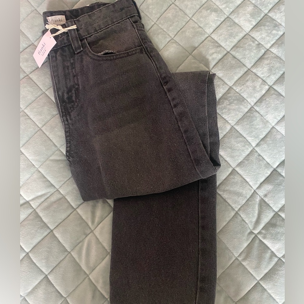Franki dark wash jeans - never worn - tags still on -